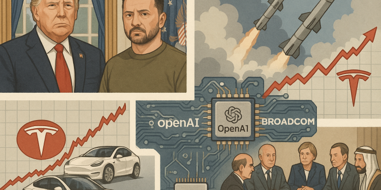 US digest: OpenAI Broadcom deal, Trump signs Gaza peace deal,