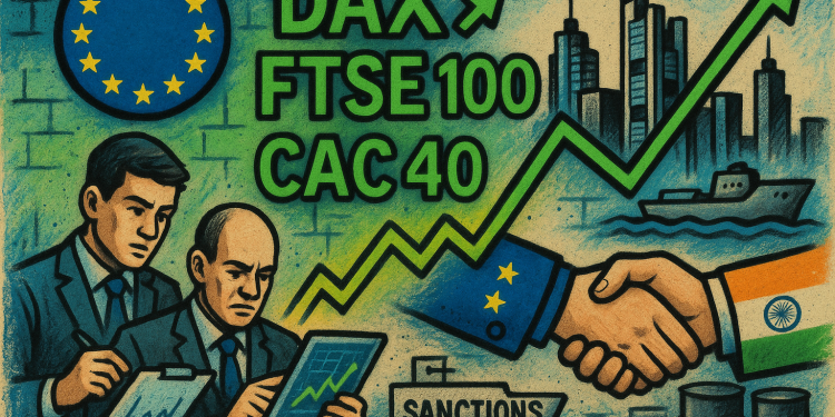 Europe bulletin: stocks rise, EU advances India ties and prepares new Russian sanctions