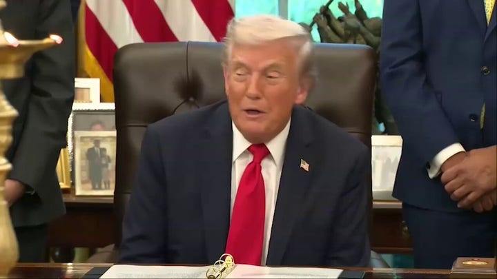 Trump says the Justice Department may owe him money for past prosecutions