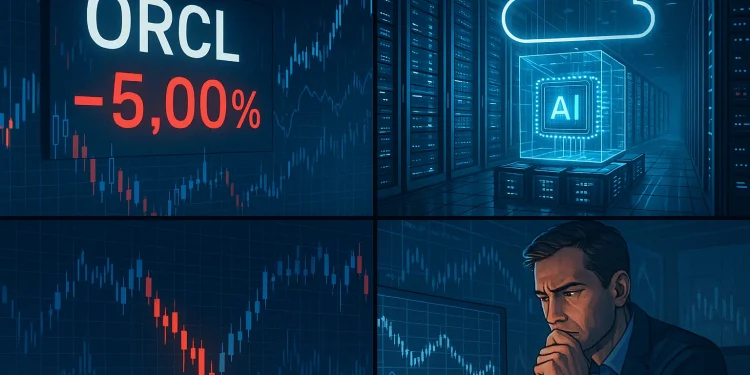 Oracle stock tumbles 5%: analysts clash over AI optimism vs margin squeeze