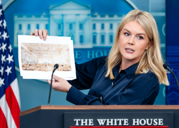 White House responds to reports Trump named new ballroom after himself