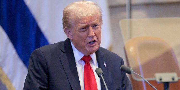 Trump credits Iran nuclear strikes for kickstarting Israel-Hamas peace deal