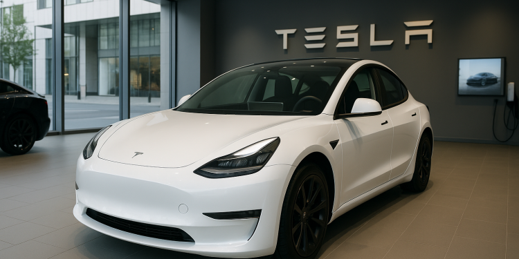 Why Tesla stock is outperforming other tech giants on Tuesday