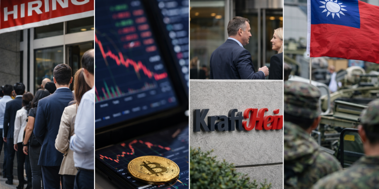 Evening digest: Bitcoin slides after US jobs report, Kraft Heinz’s pause on breakup