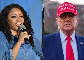 Jasmine Crockett’s vulgar 6-word message for Trump in Epstein probe