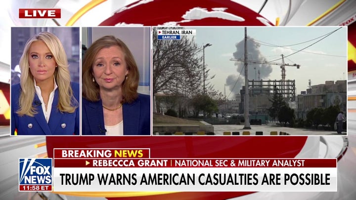 Rebecca Grant calls joint US-Israel strikes on Iran ‘the most sophisticated air campaign we’ve seen’