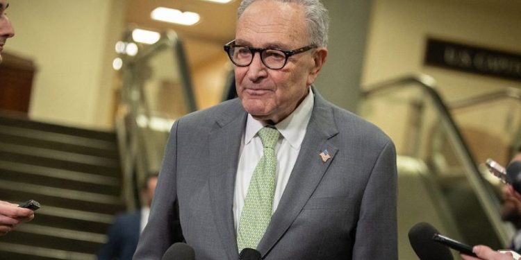 Schumer, Dems hold firm on DHS funding despite Noem’s bombshell ousting
