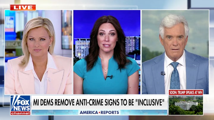 Michigan Democrats remove anti-crime signs to be more 